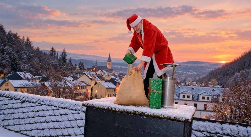 Unser Nikolaus im Hotel im Schulhaus ist auf Sie vorbereitet! Foto: Kaltenbach